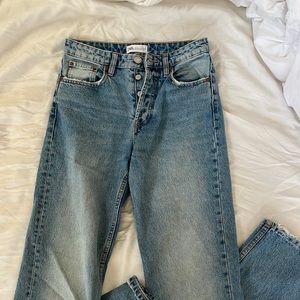 Zara straight leg jeans